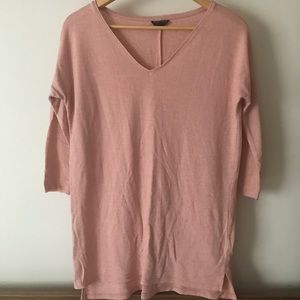TOPSHOP women’s pink tunic